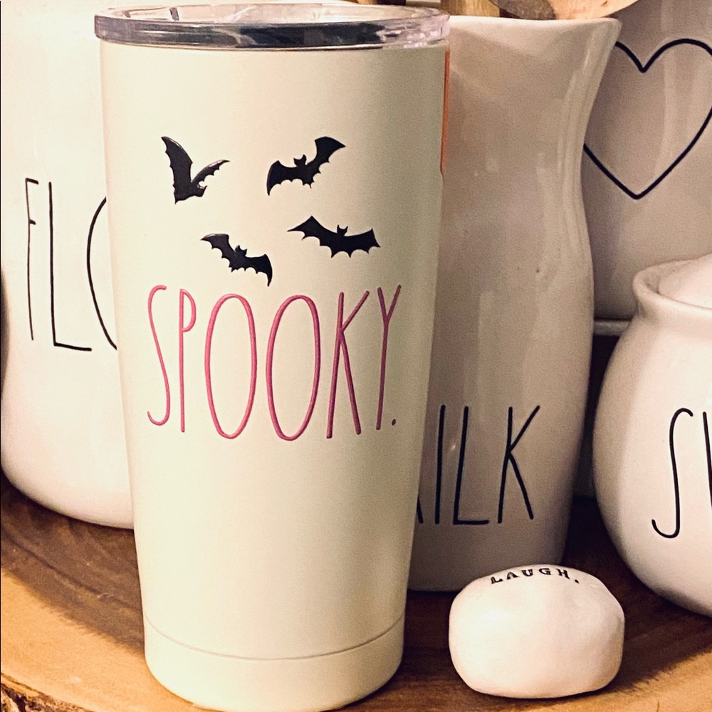 Rae Dunn “Spooky” Halloween Insulated Tumbler.